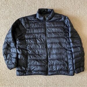 Eddie Bauer Men's Black Lightweight Puffer Jacket
